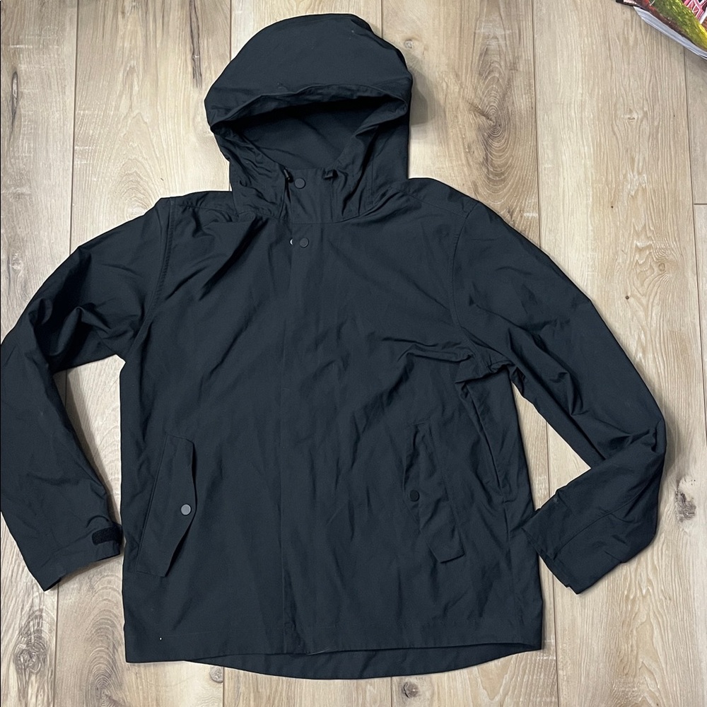 Everlane The Elements Jacket Black Size Medium - image 3